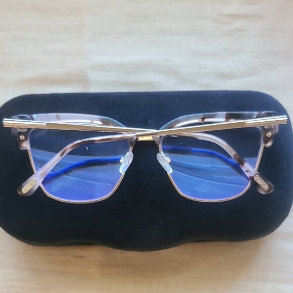 NEW & AUTHENTIC TOM FORD EYEGLASSES MODEL TF5547-B SIZE54-15-140 COLOR PINK-TOR - Picture 3 of 6